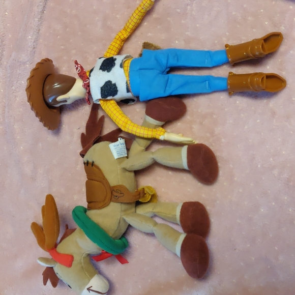 Vintage Woody and bullseye by Star Bean/mattel Plus Extra - Picture 2 of 6
